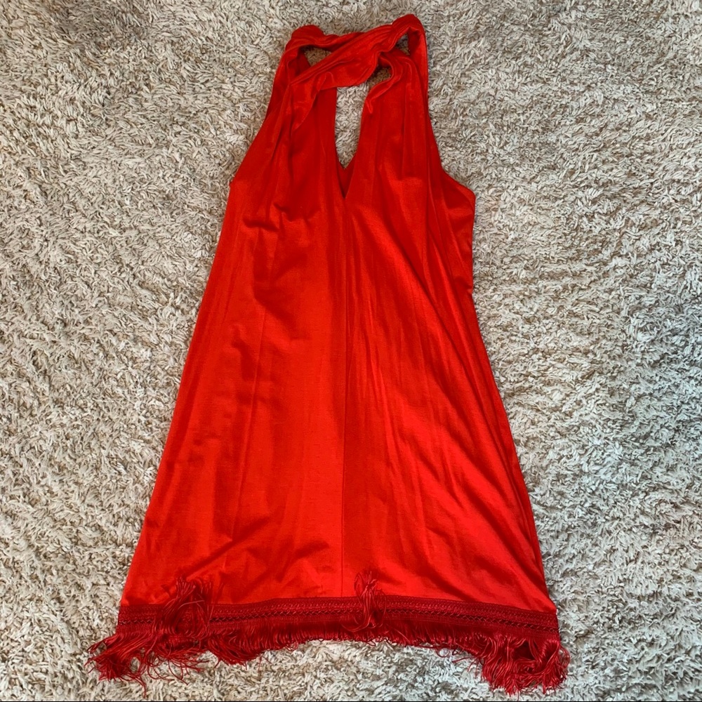 Trina Turk red dress